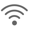 A WiFi signal symbol