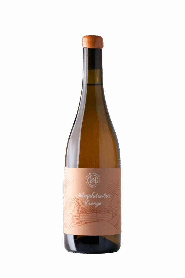 Bottiglia di Amphiteatro Orange Vino Sangiovese