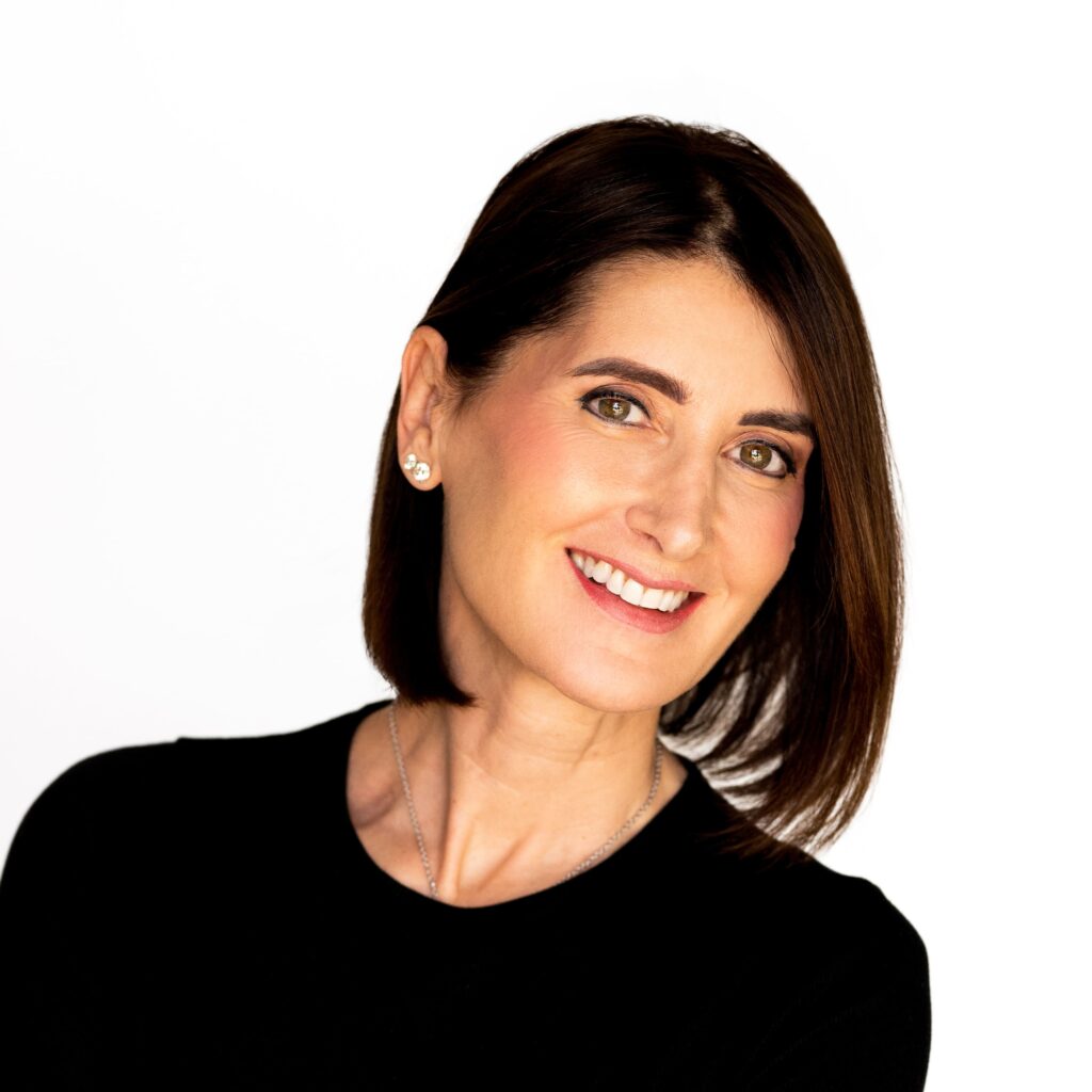 portrait of One Belvedere Tuscany Founder, Natacha Fazal Karim
