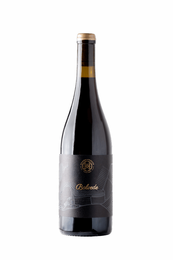 Bottle of Balvede Sangiovese Wine