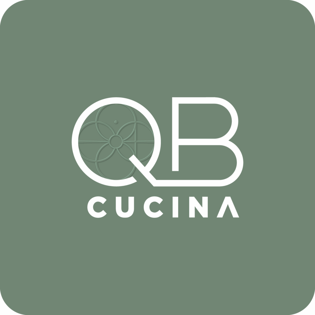 Logo of QB Cucina Reastaurant at One Belvedere Tuscany